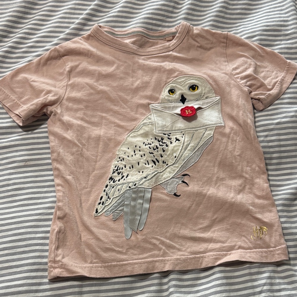 Mini Boden Harry Potter Hedwig T-Shirt 4-5